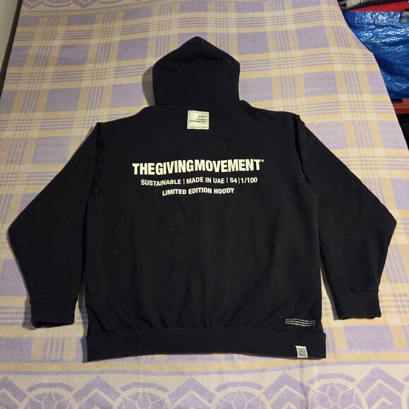 The Giving Movement Hoodie Mens M / L Oversized Pullover Limited Edition Medium - Picture 9 of 11